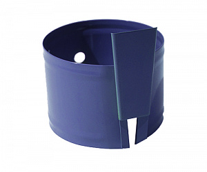 Крепление водосточных труб анкерное, диаметр 130 мм, Порошковое покрытие, RAL 5005 (Сигнальный синий)