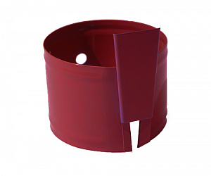 Крепление водосточных труб анкерное, диаметр 125 мм, Порошковое покрытие, RAL 3005 (Винно-красный)