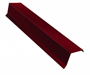 Планка ветровая, длина 1.25 м, Порошковое покрытие, RAL 3005 (Винно-красный)