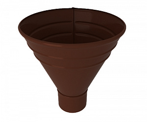 Воронка конусная, диаметр 100 мм, RAL 8017 (Шоколадно-коричневый)