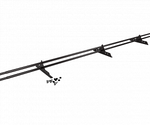 Снегозадержатель Трубчатый 25х2.0мм L=3000мм (3 Опоры) Zn RAL 8019