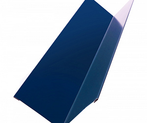 Угол внутренний металлический, длина 2.5 м, Полимерное покрытие, RAL 5005 (Сигнальный синий)