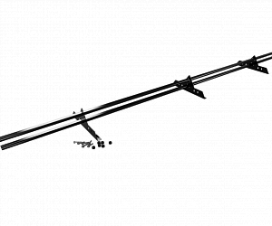 Снегозадержатель Трубчатый 40\20х2.0мм L=3000мм (3 Опоры) Zn RAL 9005