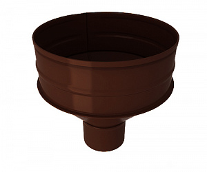 Водосборная воронка, диаметр 220 мм, RAL 8017 (Шоколадно-коричневый)