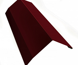 Капельник для кровли, длина 3 м, Полимерное покрытие, RAL 3005 (Винно-красный)