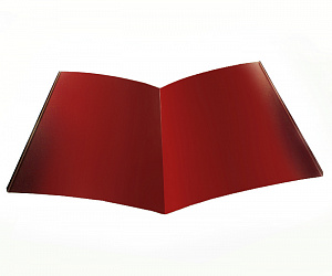 Планка Ендовы, длина 2 м, Порошковое покрытие, RAL 3011 (Коричнево-красный) 