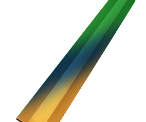 Планка начальная, длина 2.5 м, Порошковое покрытие, все остальные цвета каталога RAL, кроме металлизированных и флуоресцентных