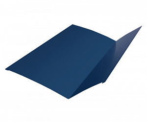 Планка примыкания верхняя, 2м, Порошковое покрытие, RAL 5005 (Сигнальный синий)
