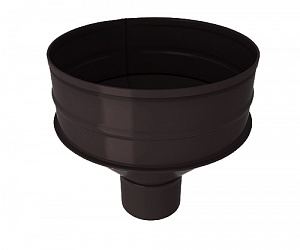 Водосборная воронка, диаметр 160 мм, RAL 8019 (Серо-коричневый)