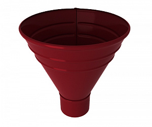Воронка конусная, диаметр 200 мм, RAL 3005 (Винно-красный)