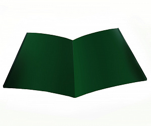 Планка Ендовы, длина 2.5 м, Порошковое покрытие, RAL 6005 (Зеленый мох)