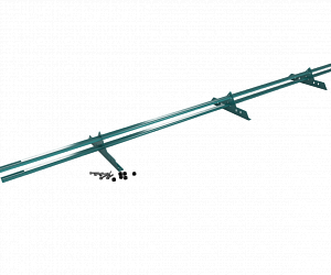 Снегозадержатель Трубчатый 40\20х2.0мм L=3000мм (3 Опоры) Эконом RAL 5021