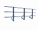 Ограждение кровли ROLLED ZN Универсальное H=900мм L=3000мм с 1-й доп. трубой