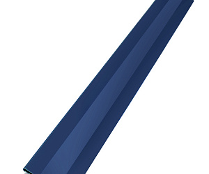 Планка начальная, длина 1.25 м, Порошковое покрытие, RAL 5005 (Сигнальный синий)