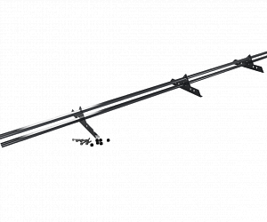 Снегозадержатель Трубчатый 40\20х1.0мм L=3000мм (3 Опоры) Zn RAL 7024