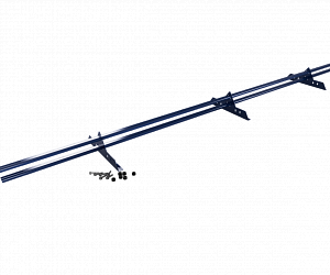 Снегозадержатель Трубчатый 40\20х1.5мм L=3000мм (3 Опоры) Zn RAL 5002
