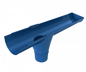 Канадка водосточная, диаметр 100 мм, RAL 5005 (Сигнальный синий)