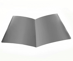 Планка Ендовы, длина 1.25 м, Полимерное покрытие, RAL 7004 (Сигнальный серый)
