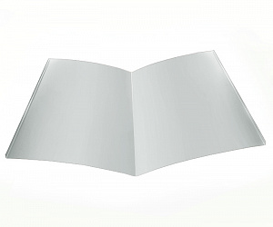 Планка Ендовы, длина 1.25 м, Порошковое покрытие, RAL 9010 (Белый)