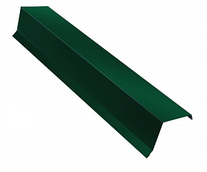 Планка ветровая, длина 3 м, Порошковое покрытие, RAL 6005 (Зеленый мох)
