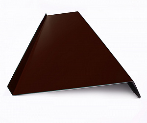 Отлив для окон, 1.25м, Полимерное покрытие, RAL 8017 (Шоколадно-коричневый)