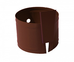 Крепление водосточных труб анкерное, диаметр 110 мм, Порошковое покрытие, RAL 8017 (Шоколадно-коричневый)