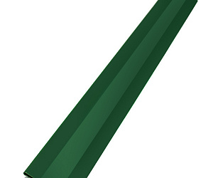 Планка начальная, длина 2 м, Полимерное покрытие, RAL 6005 (Зеленый мох)