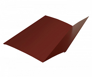 Планка примыкания верхняя, 2м, Порошковое покрытие, RAL 3011 (Коричнево-красный) 