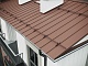 Снегозадержатель трубчатый DECO на Фальцевую кровлю ROLLED ОЦ с круглой трубой d25мм L=3000мм (3 опоры 1,2мм)